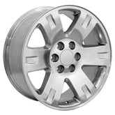 20" Polished wheel replacement for Chevy C2500 1988-2000. Replica Rim 5910252